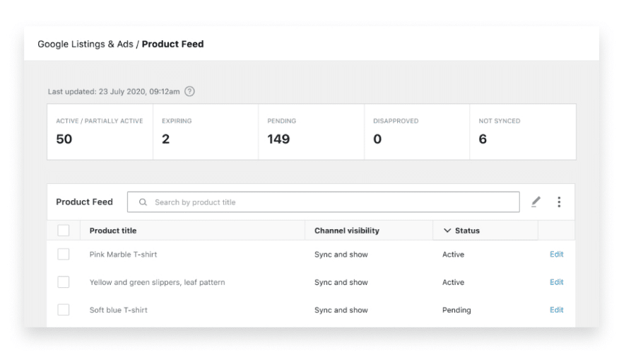 Woocommerce Google Ads